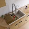 Alfi Brand Biscuit 35" Drop-In Sgl Bowl Granite Composite Kitchen Sink AB3520DI-B - alternate 2